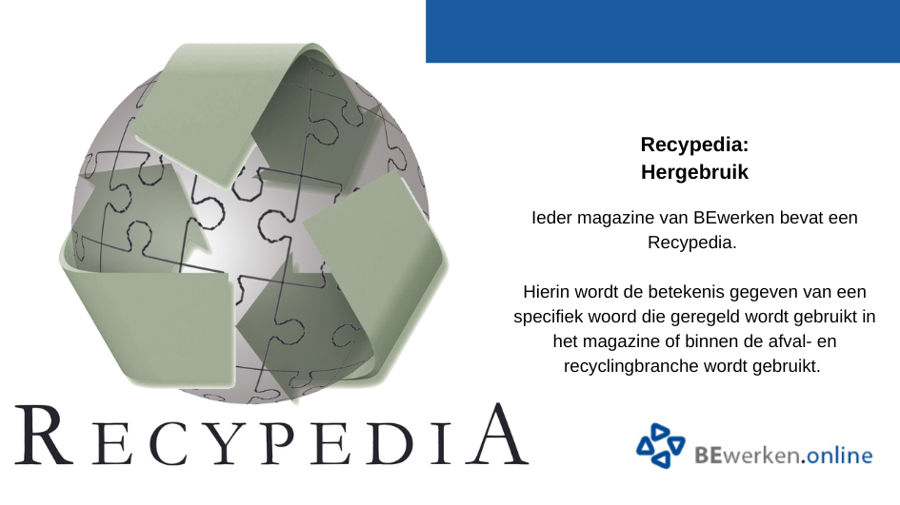 Recypedia Hergebruik
